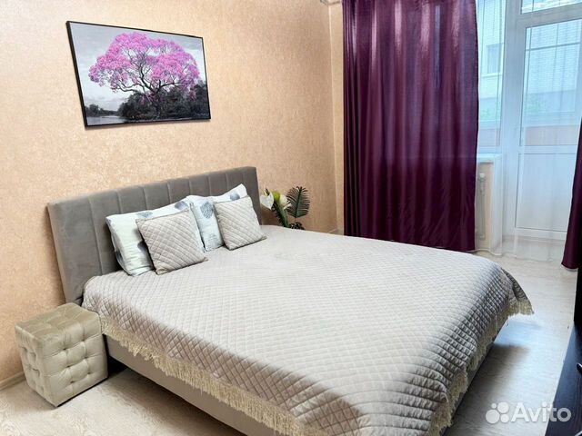 

1-к. квартира, 37 м², 2 кровати
