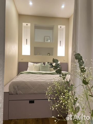 

Квартира-студия, 43 м², 2 кровати