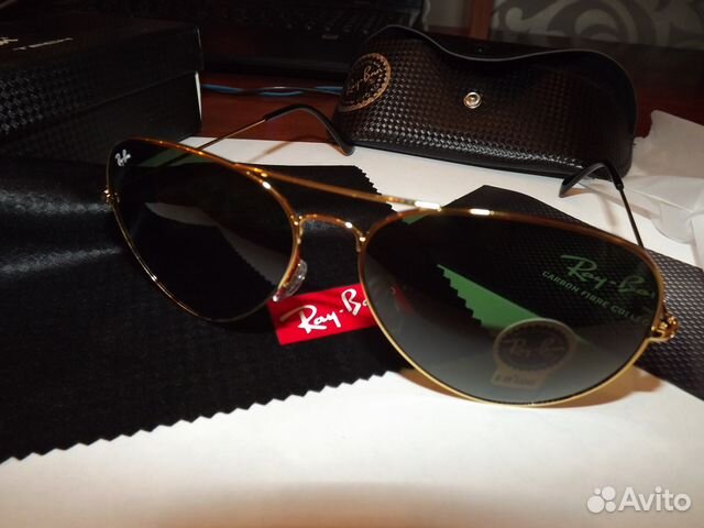 Очки Ray Ban tech carbon. aviator