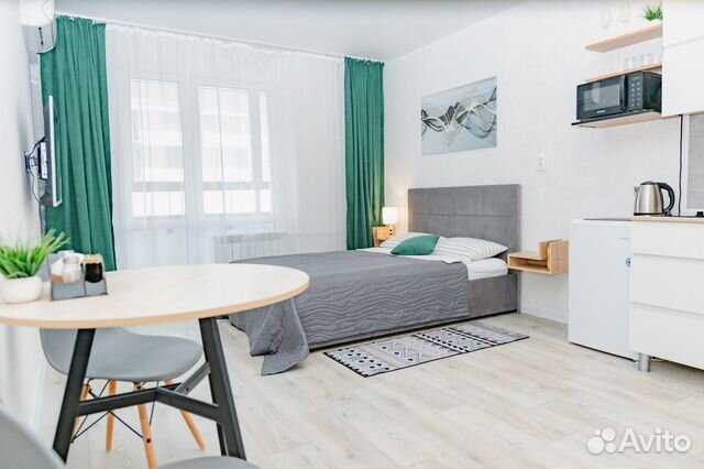 

Квартира-студия, 30 м², 1 кровать