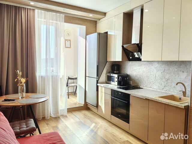 

1-к. квартира, 40 м², 2 кровати