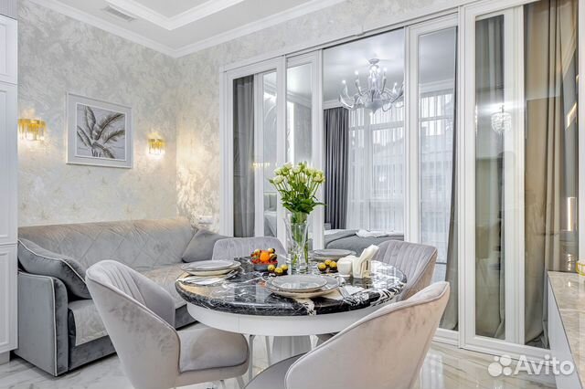 

Квартира-студия, 40 м², 2 кровати