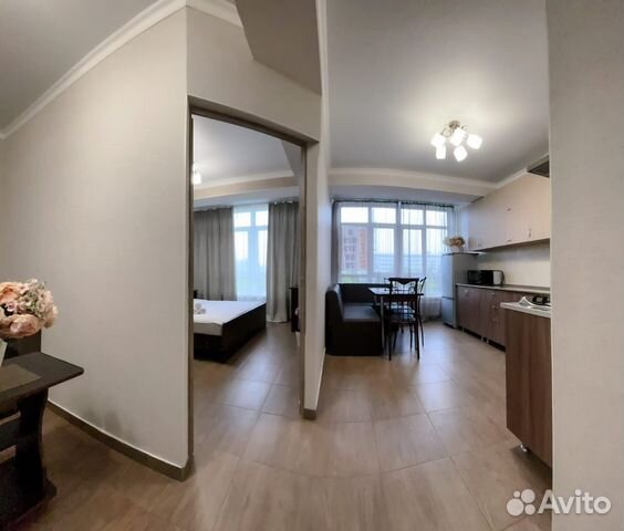

Квартира-студия, 45 м², 3 кровати