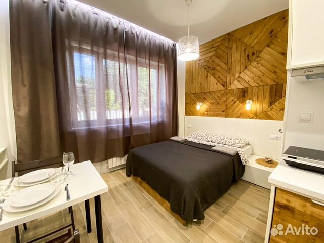 

Квартира-студия, 16 м², 1 кровать