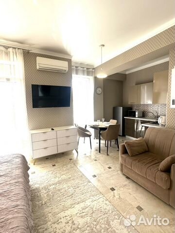 

Квартира-студия, 30 м², 2 кровати