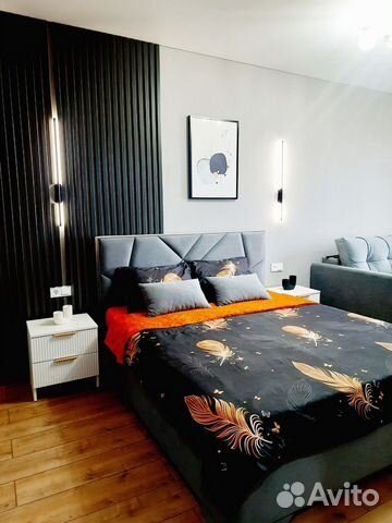 

1-к. квартира, 42 м², 3 кровати