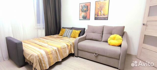 

Квартира-студия, 30 м², 2 кровати