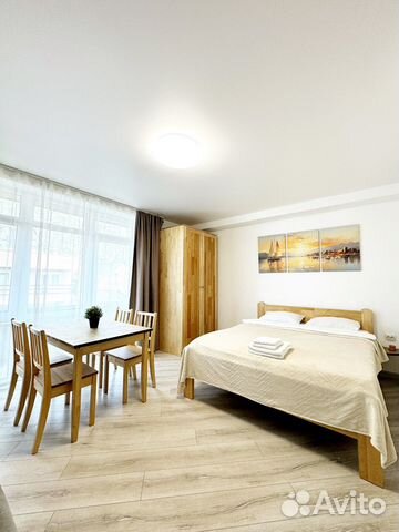 

Квартира-студия, 26 м², 2 кровати