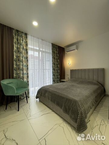 

Квартира-студия, 27 м², 2 кровати