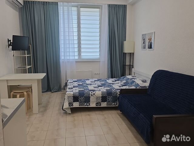 

Квартира-студия, 35 м², 2 кровати
