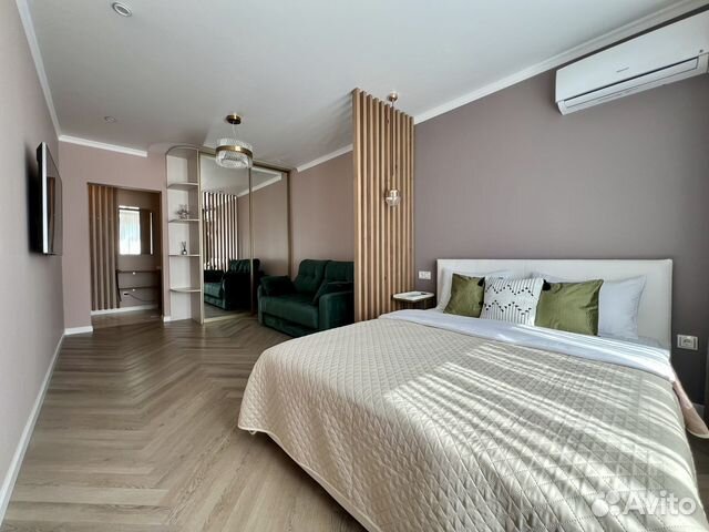 

1-к. квартира, 42 м², 2 кровати