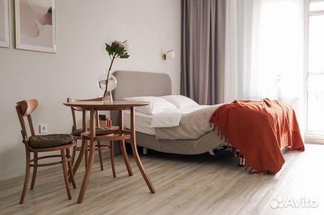 

Квартира-студия, 29 м², 2 кровати