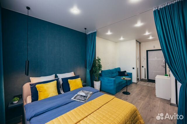 

1-к. квартира, 32 м², 2 кровати