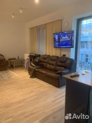 

1-к. квартира, 53 м², 2 кровати