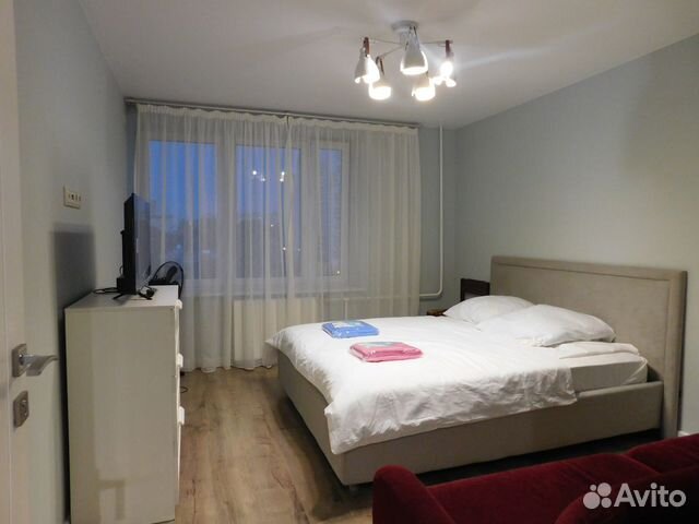 

1-к. квартира, 40 м², 2 кровати