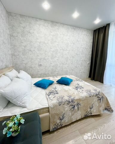 

1-к. квартира, 45 м², 2 кровати