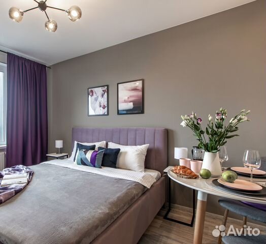 

Квартира-студия, 25 м², 1 кровать
