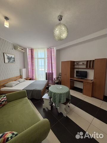 

Квартира-студия, 32 м², 2 кровати