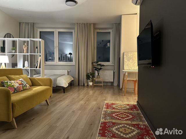 

1-к. квартира, 42 м², 2 кровати