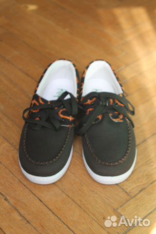 Кеды, лоферы Keep shoes черные (новые)