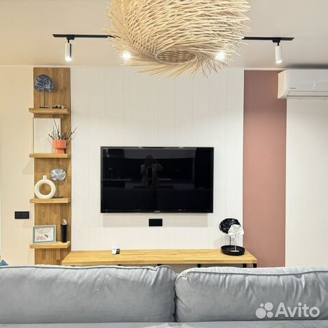 

1-к. квартира, 66,6 м², 2 кровати