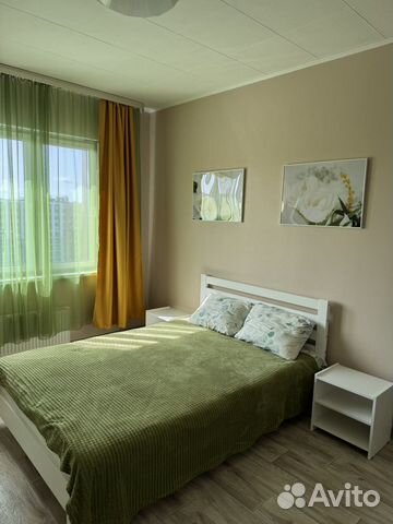 

1-к. квартира, 40 м², 2 кровати