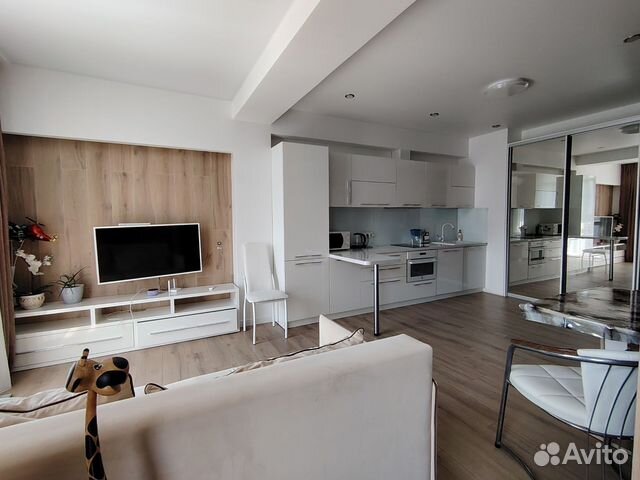 

Квартира-студия, 40 м², 2 кровати