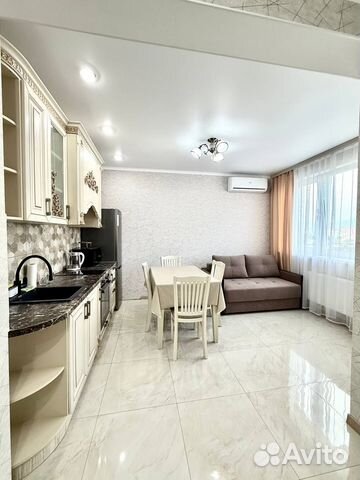 

Квартира-студия, 45 м², 2 кровати