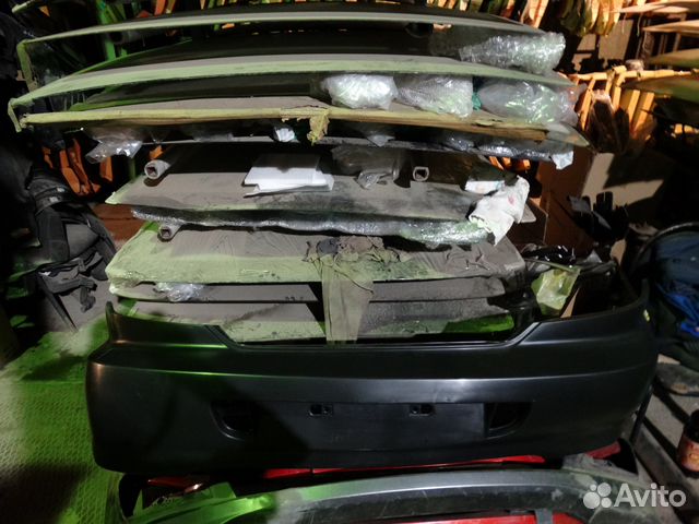 Kia Spectra 2000-2011 бампер задний Kia Spectra 2000-2011 бампер задний