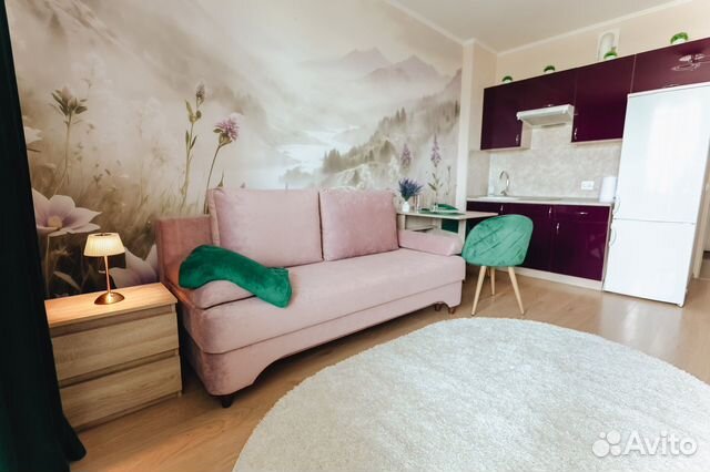 

Квартира-студия, 25 м², 2 кровати