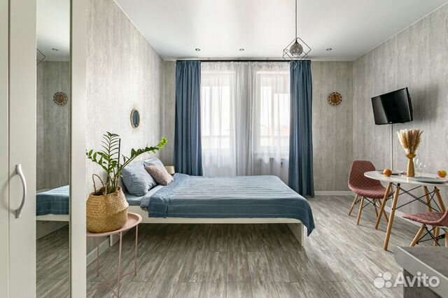 

Квартира-студия, 24 м², 1 кровать