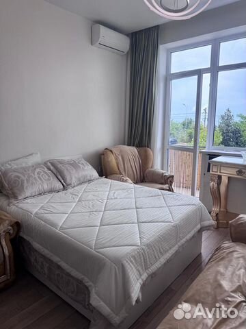 

Квартира-студия, 40 м², 2 кровати