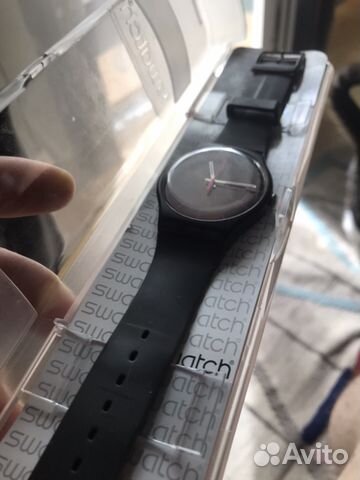 Часы Swatch New Gent чёрные Часы Swatch New Gent чёрные