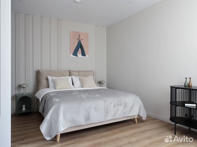 

Квартира-студия в апарт-отеле, 34,4 м², 2 кровати