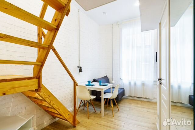 

Квартира-студия, 17 м², 2 кровати