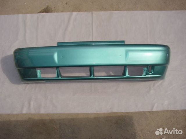 Передний бампер ваз 2110, цвет Осока