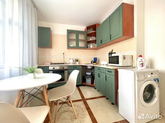 

1-к. квартира, 38 м², 2 кровати