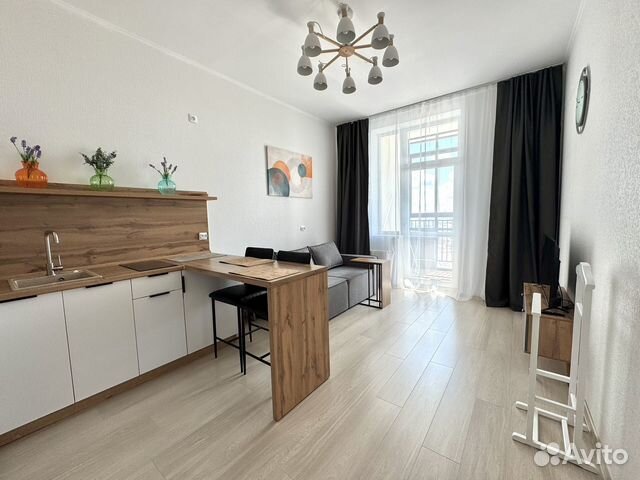 

Квартира-студия, 27 м², 1 кровать