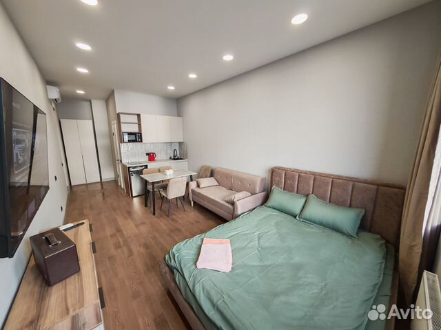 

Квартира-студия, 30 м², 2 кровати