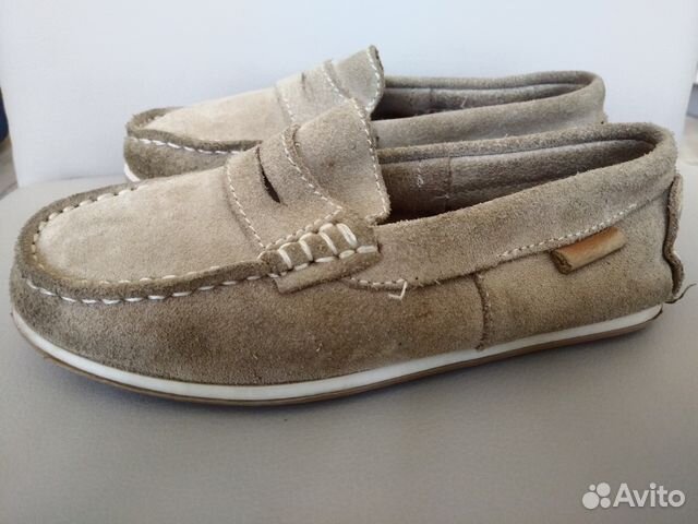 Мокасины Zara, бежевые, р.28