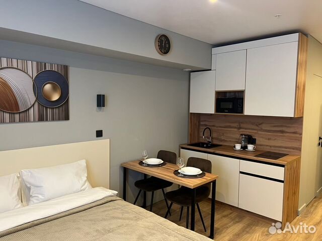 

Квартира-студия в апарт-отеле, 20 м², 1 кровать