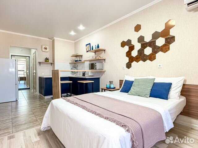 

Квартира-студия, 30 м², 2 кровати