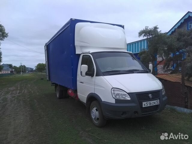 Грузоперевозки Газель 5.2м