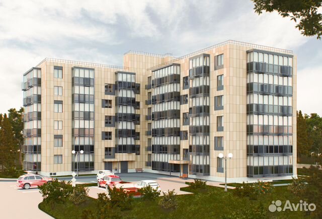 1-к квартира, 38.6 м², 6/6 эт.