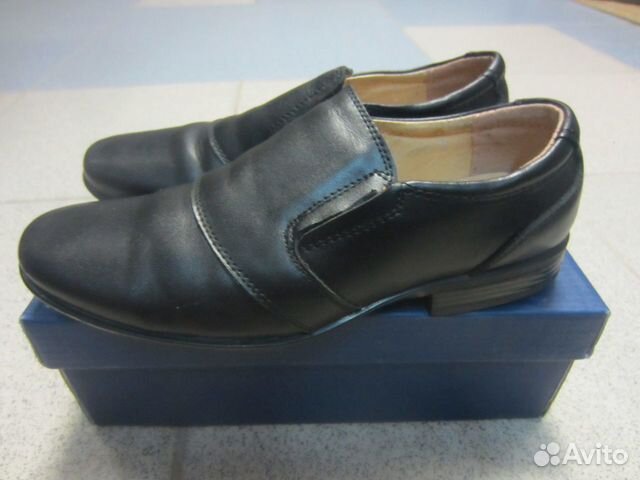 Ботинки кожаные классические