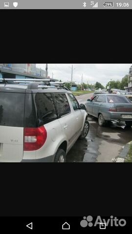 Skoda Yeti багажник на крышу