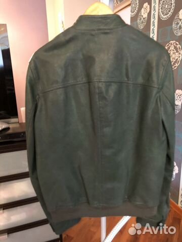 Кожаная куртка Trussardi оригинал