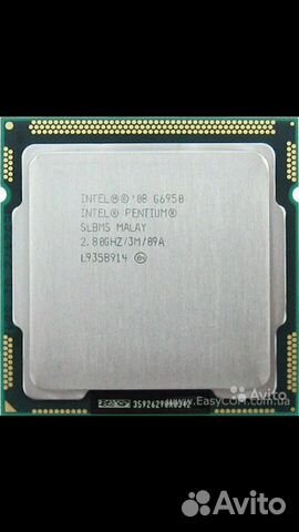 Intel G6950 2*2,8Гц s1156