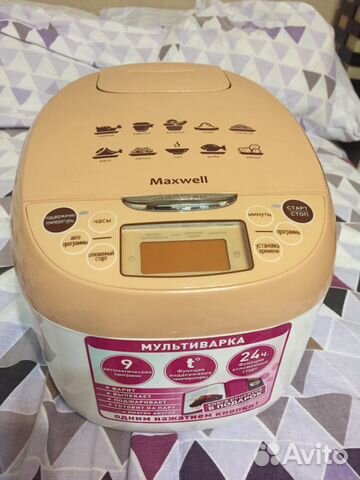 Мультиварка maxwell mw-3801 каша