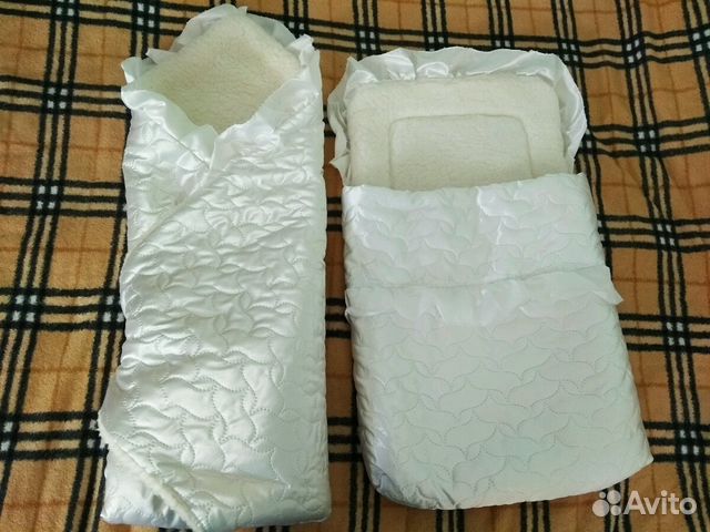 Конверт зимний на выписку